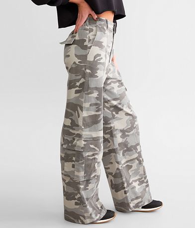 Klesis Camo Wide Leg Cargo Pant FULL_RIGHT_SIDE
