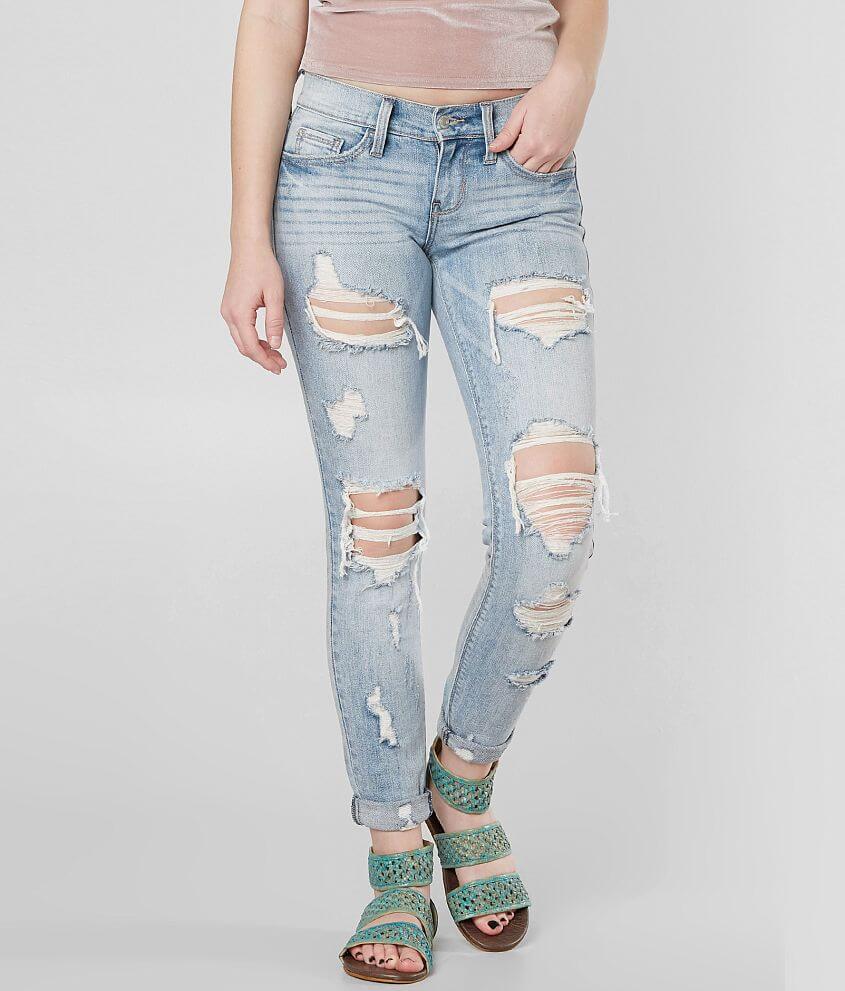 Daytrip Refined Lynx Ankle Skinny Stretch Jean front view