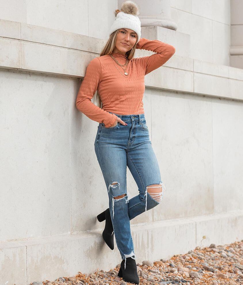 High Rise Mom Jean