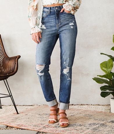 Willow & Root The Mom Jean front view