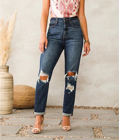 Willow & Root The Curvy Mom Jean front view