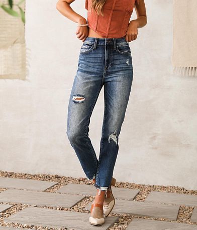 Willow & Root The Mom Jean front view