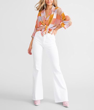 Willow & Root The Flared Out Jean front view