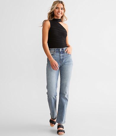 High rise jeans Vallarta 1 tiro alto stretch