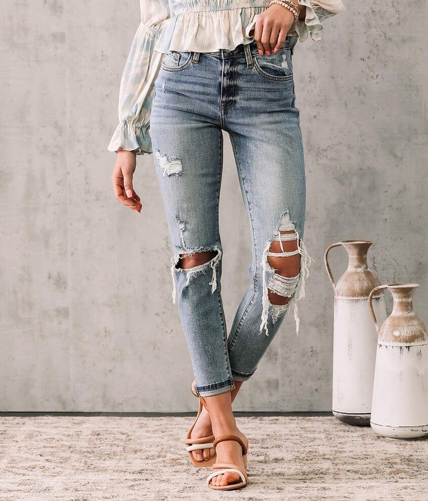 Willow &#38; Root High Rise Ankle Jean front view