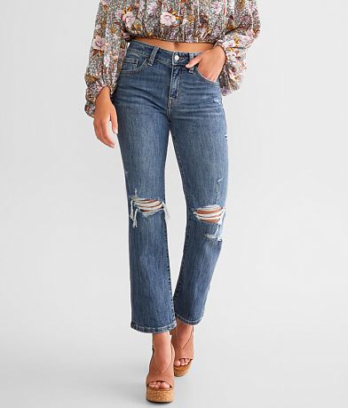 Willow & Root The Cropped Everyday Stretch Jean front view