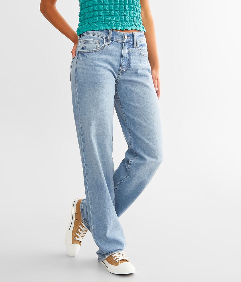 Willow &#38; Root The Mid Waist Stretch Jean front view