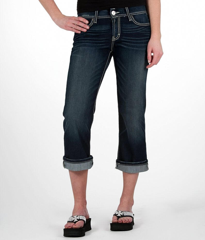 BKE Harper Stretch Cropped Jean front view