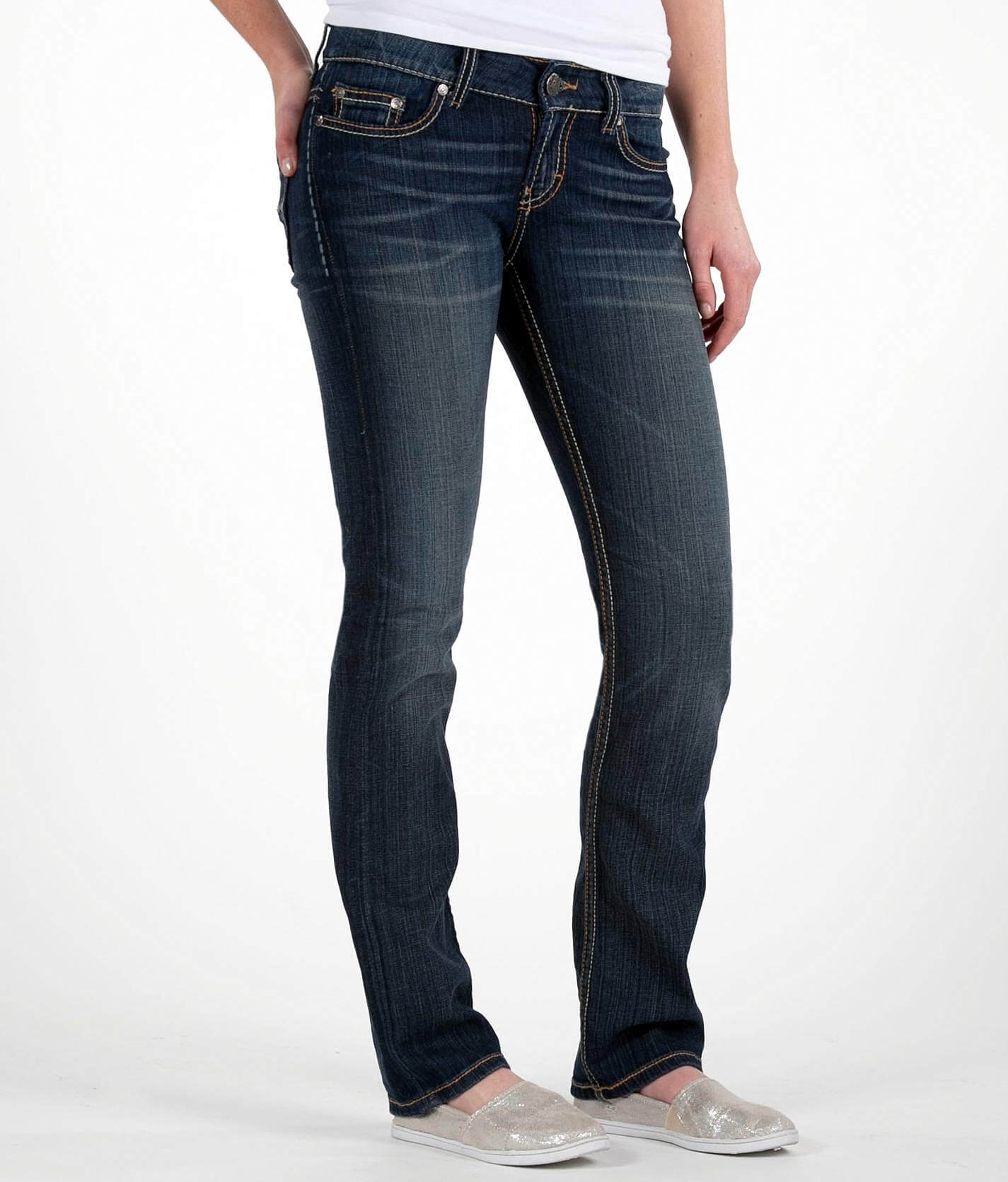 stretch fit jeans