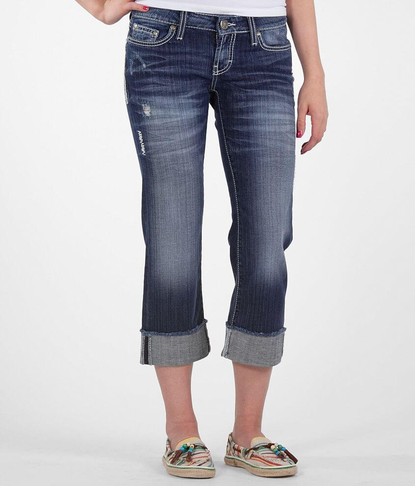 BKE Starlite Stretch Cropped Jean front view