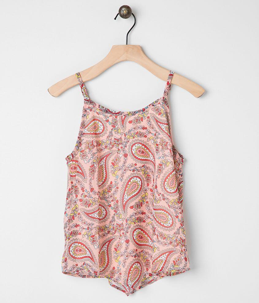 Girls - Side of Fries Paisley Tank Top front view