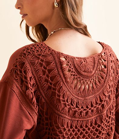 Daytrip Macrame Top misc detail 1 view