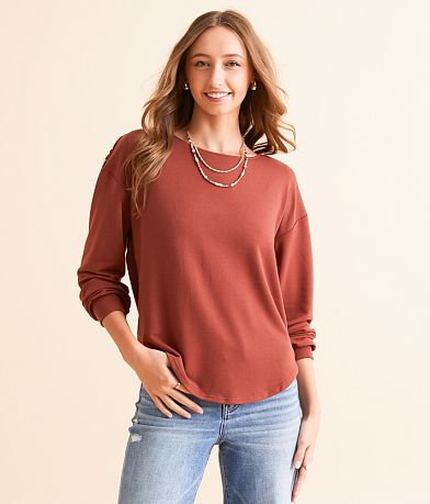 Daytrip Macrame Top front view