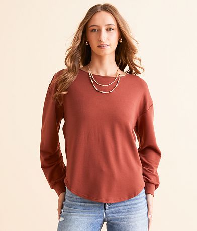 Daytrip Macrame Top full right side view