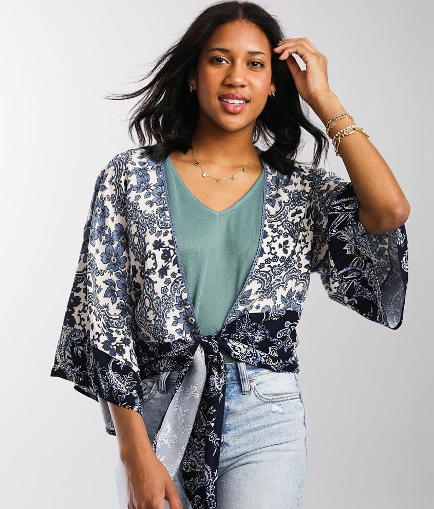 How to wear outlet a kimono top