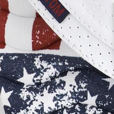 Merica White Buckle