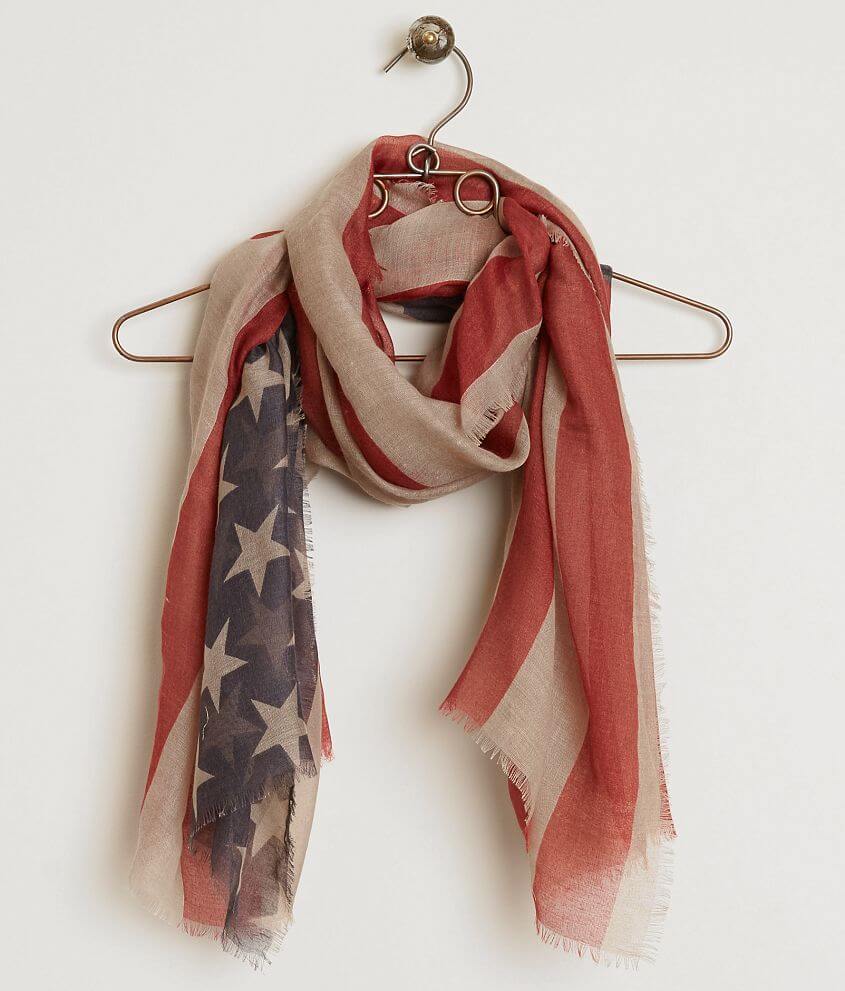 American Scarf front view