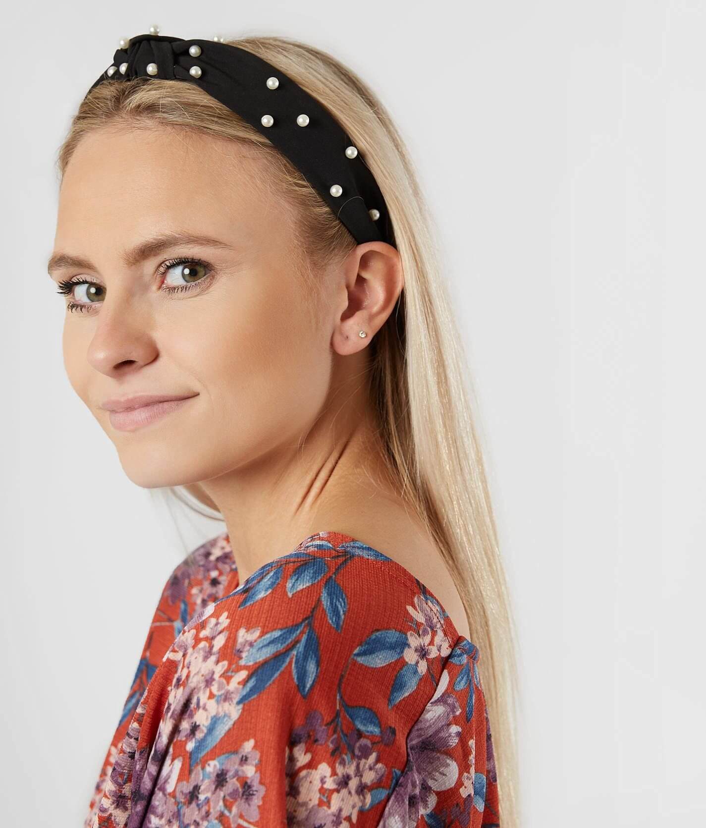 [KATENKELLY] Quilted Ribbon Hair Band 全2色 Hot Pink - Signature Grosgrain Double Knot Bow Clip Style