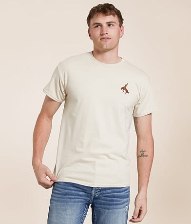 Riot Society Bucking Bronco T-Shirt front view
