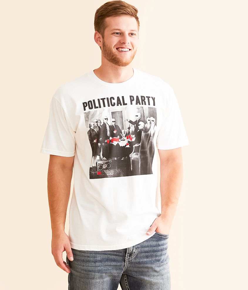 Riot Society Political Party T-Shirt front view