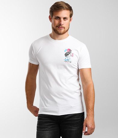 Riot Society Crane Skeleton T-Shirt full right side view