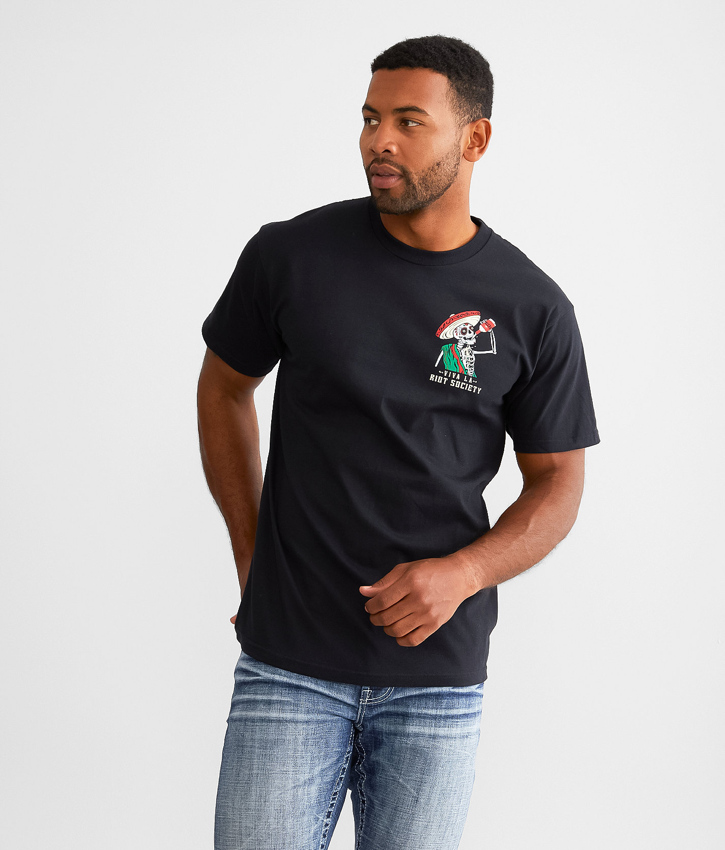 Riot Society Men's Woody Woodpecker 'Fight Club' Graphic T-Shirt - Short Sleeve, Sand Color, Size L