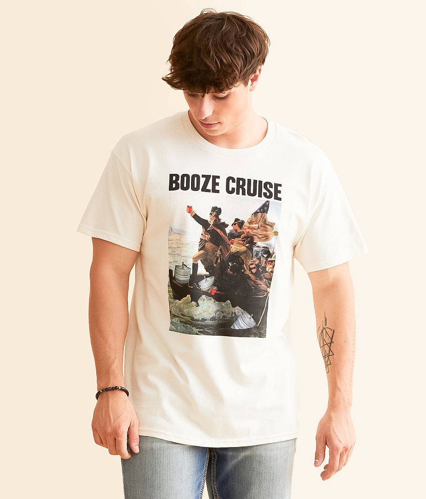 Riot Society Booze Cruise T-Shirt front view