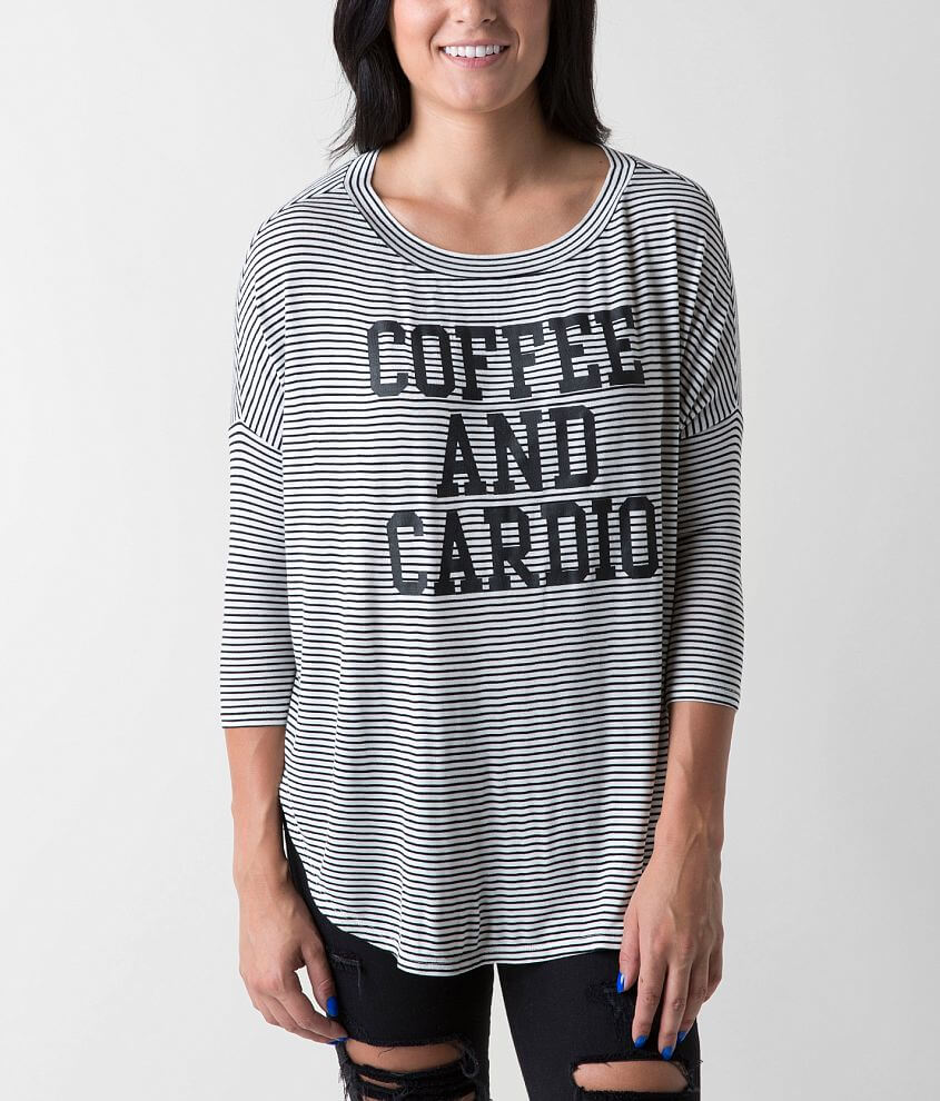 Daytrip Coffee &#38; Cardio Top front view