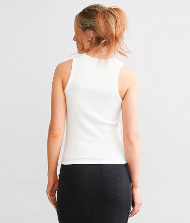 Gilded Intent Rhinestone Tank Top BACK