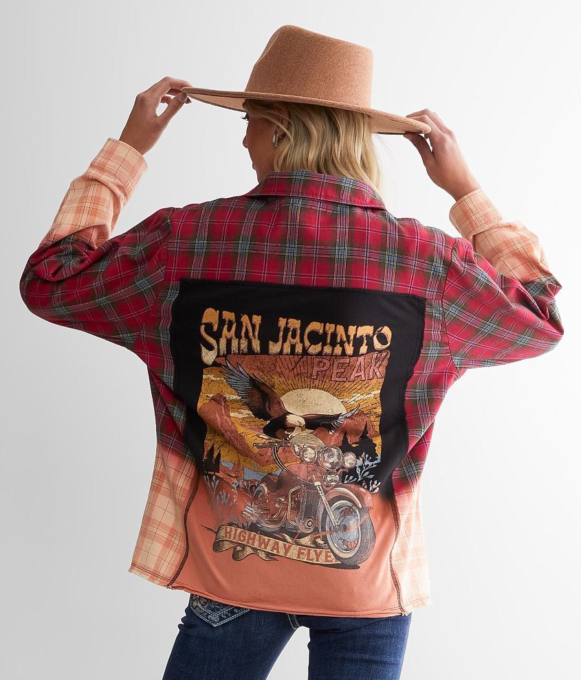 La La Land San Jacinto Flannel Shirt front view