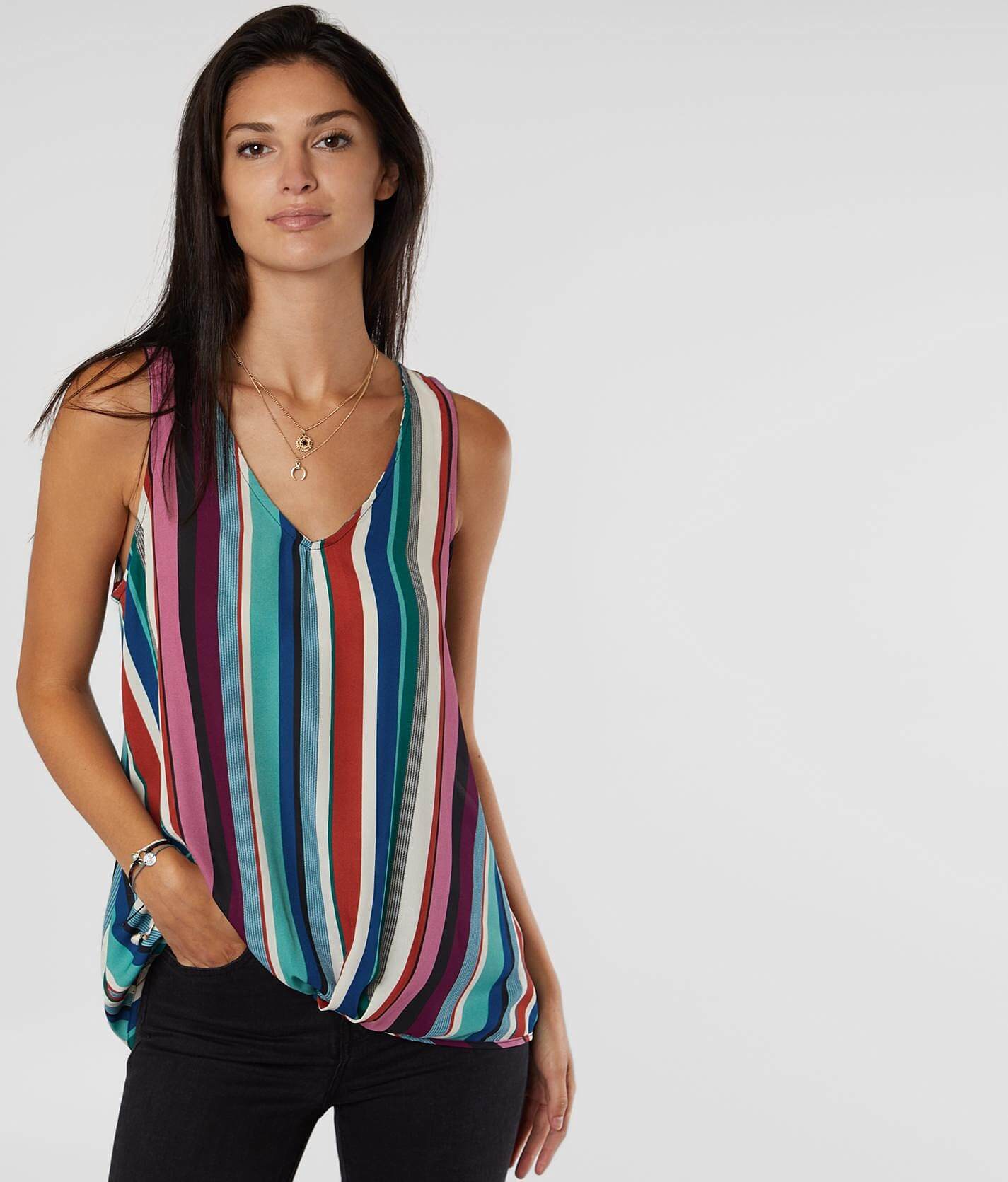 women's chiffon tank tops