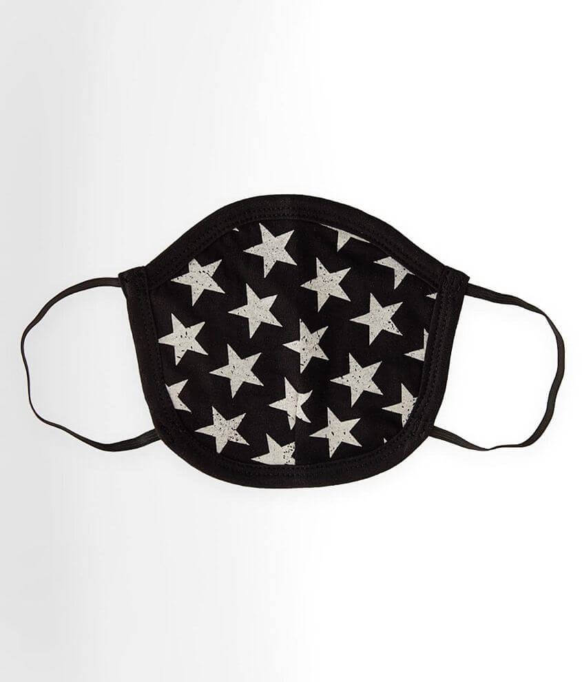 Vintage Star Face Mask front view