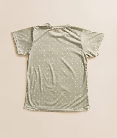 Girls - Polka Dot Bow T-Shirt thumbnail 2