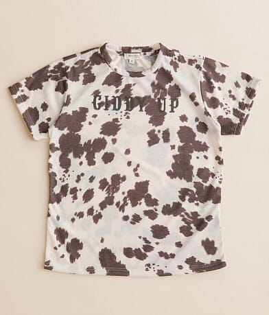 Modish Rebel Girls - Giddy Up T-Shirt front view