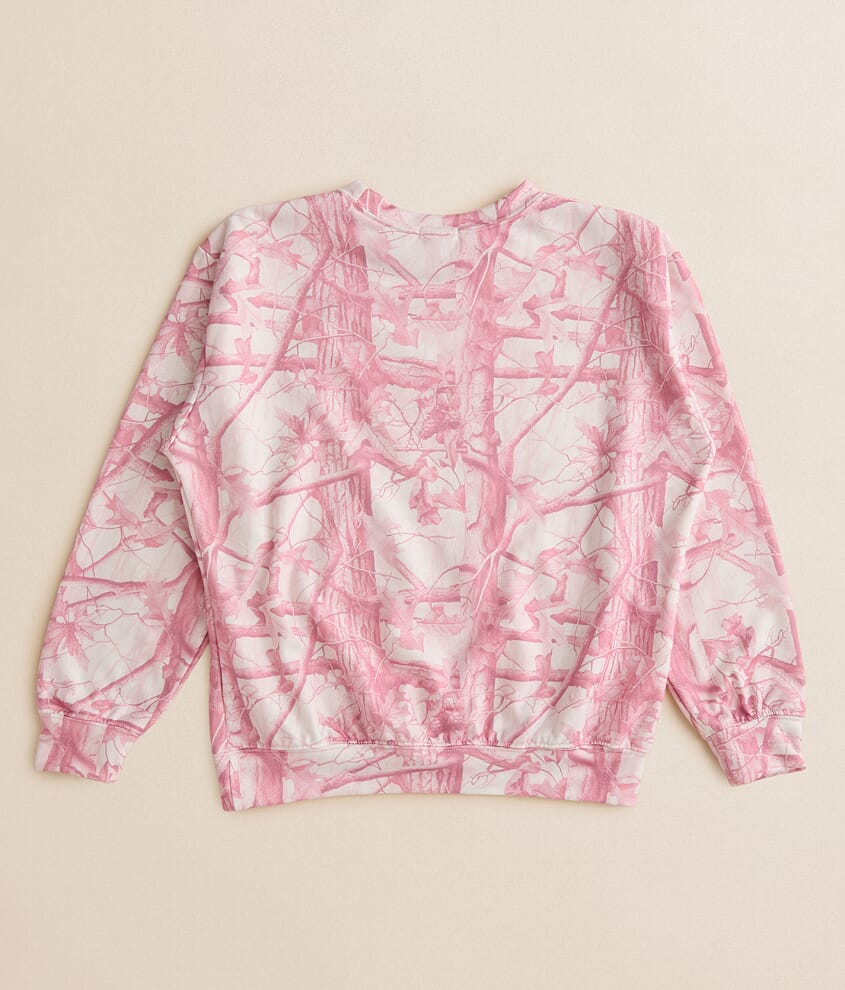 Girls - Camo Pullover