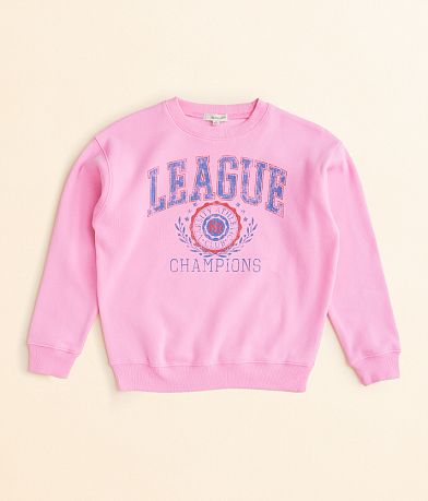Modish Rebel Girls - League Champions Oversized Pullover front view