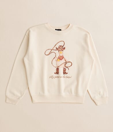 Originality Girls - Silly Goose On The Loose Pullover front view