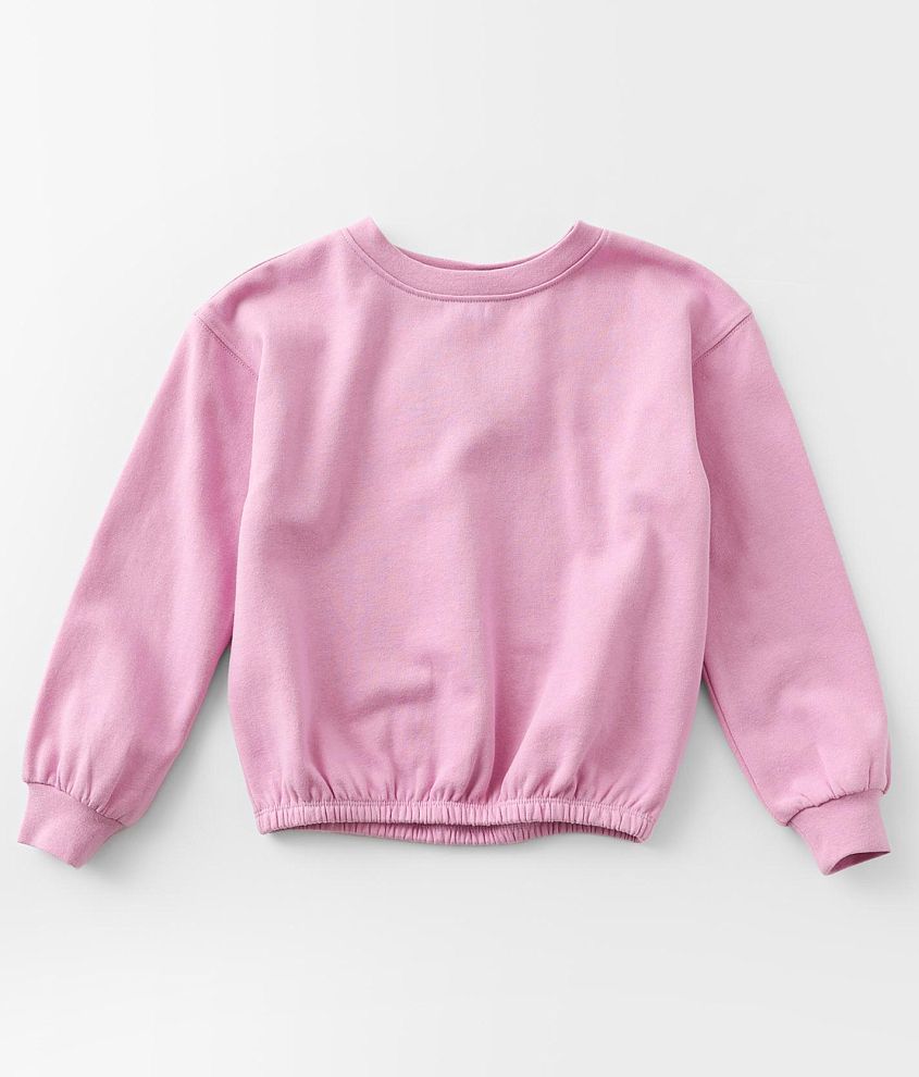 Girls - BKE Pullover Sweatshirt front view