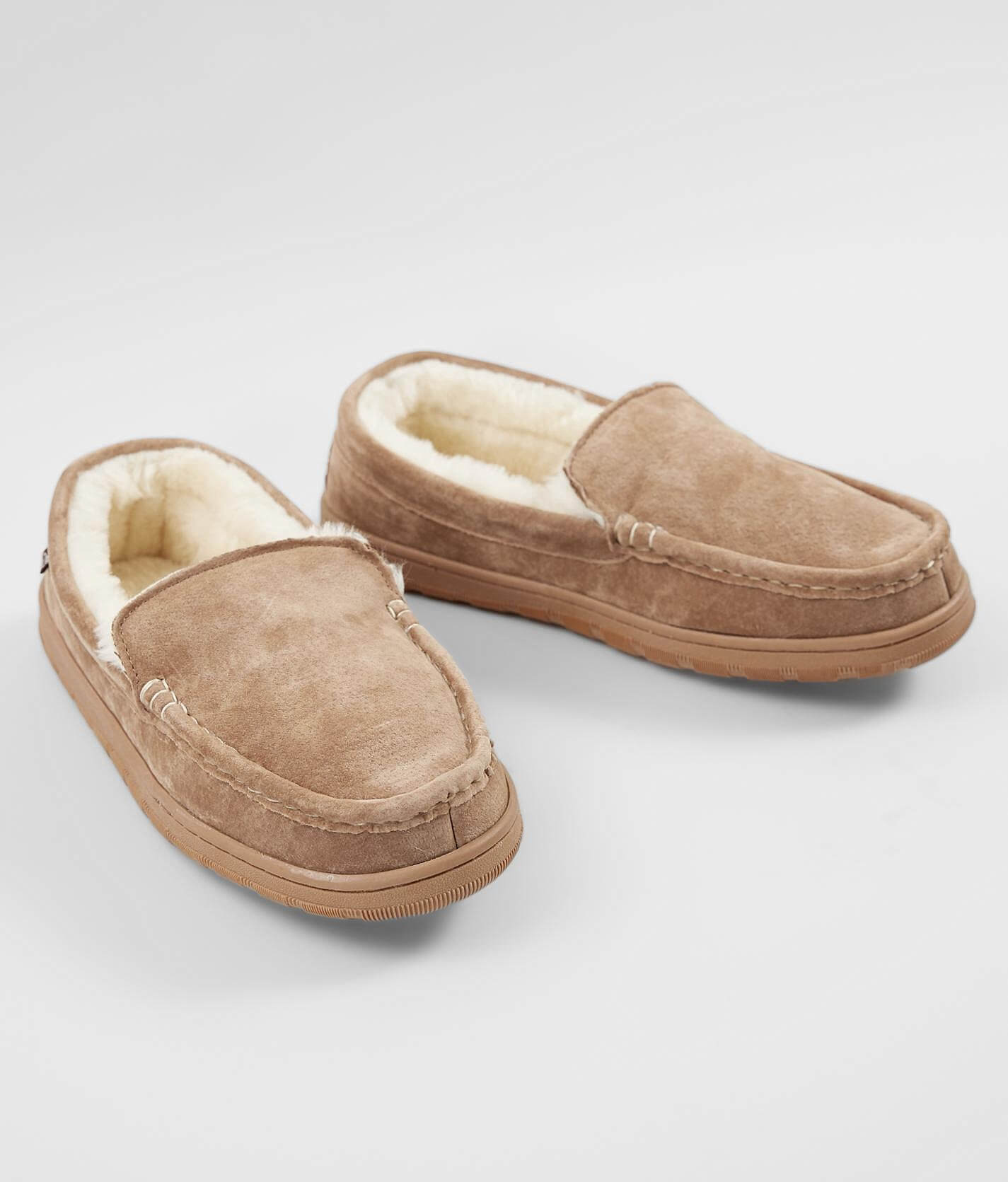 leather loafer slippers
