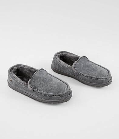 Lamo® Harrison Suede Moccasin Slipper front view