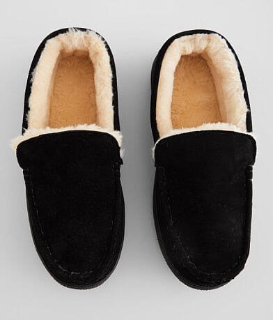 Lamo&#174; Harrison Suede Moccasin Slipper misc detail 3 view