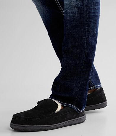 Lamo&#174; Harrison Suede Moccasin Slipper misc detail 4 view
