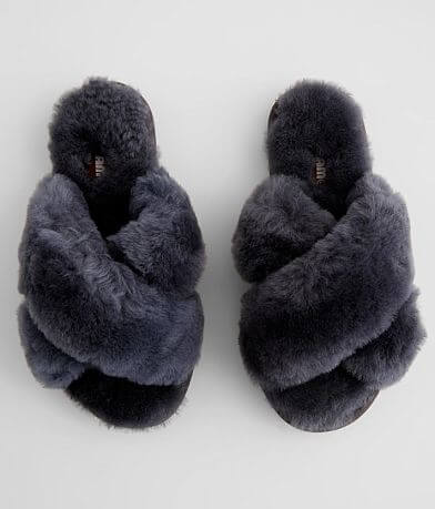 Lamo&#174; Criss Cross Sheepskin Slipper MISC_DETAIL_3