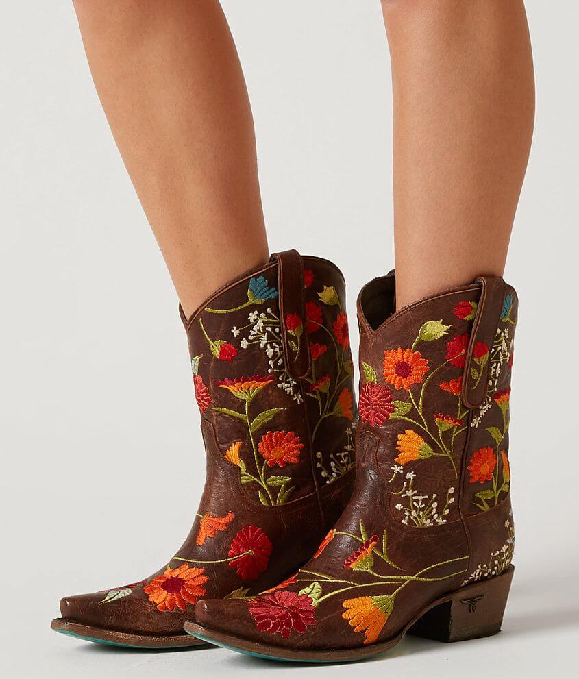 Lane Boots Flower Power Cowboy Boot front view