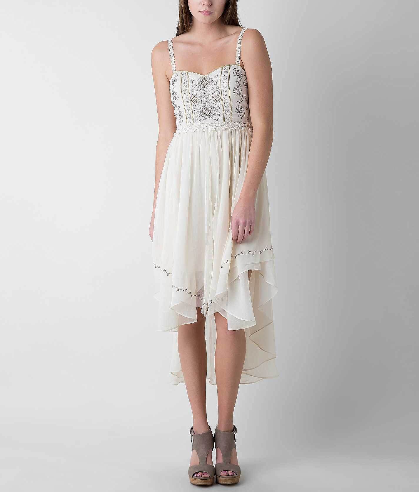 Soieblu Embellished Dress - Clothing in Ivory | Buckle