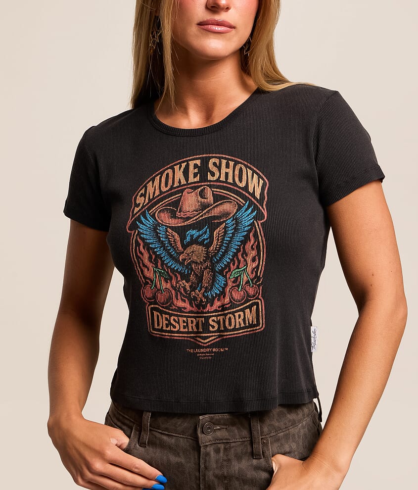Smoke Show Eagle Crest T-Shirt