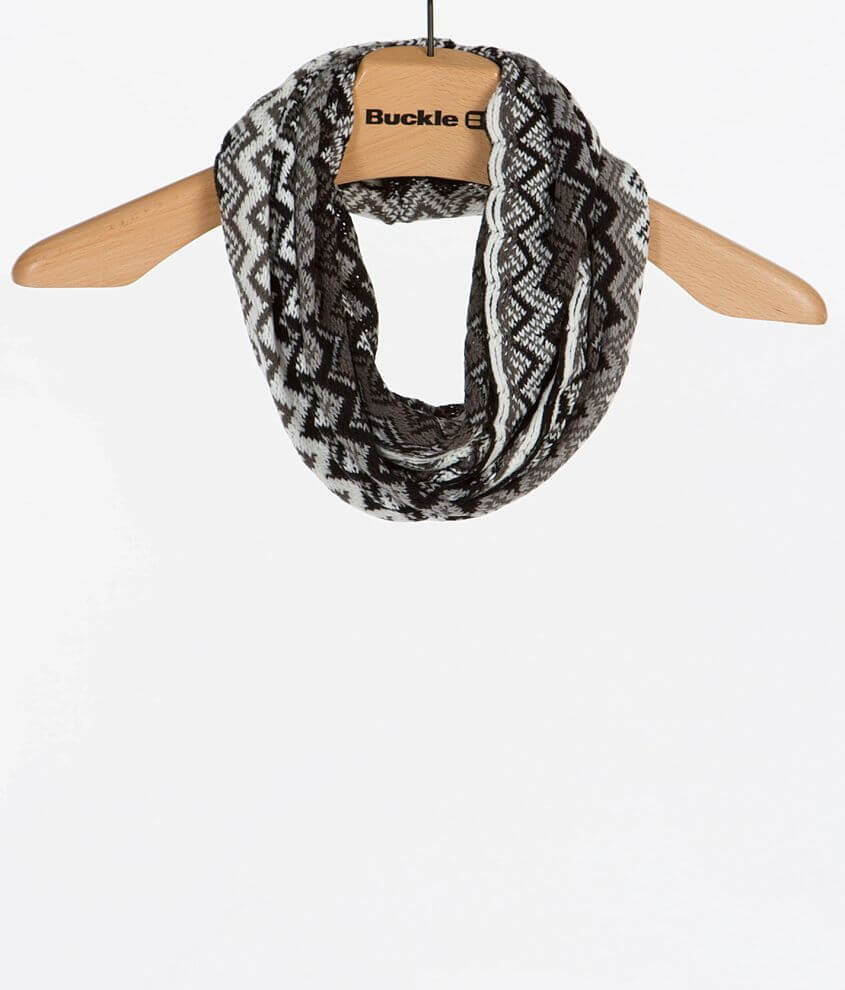 Chevron Infinity Scarf front view