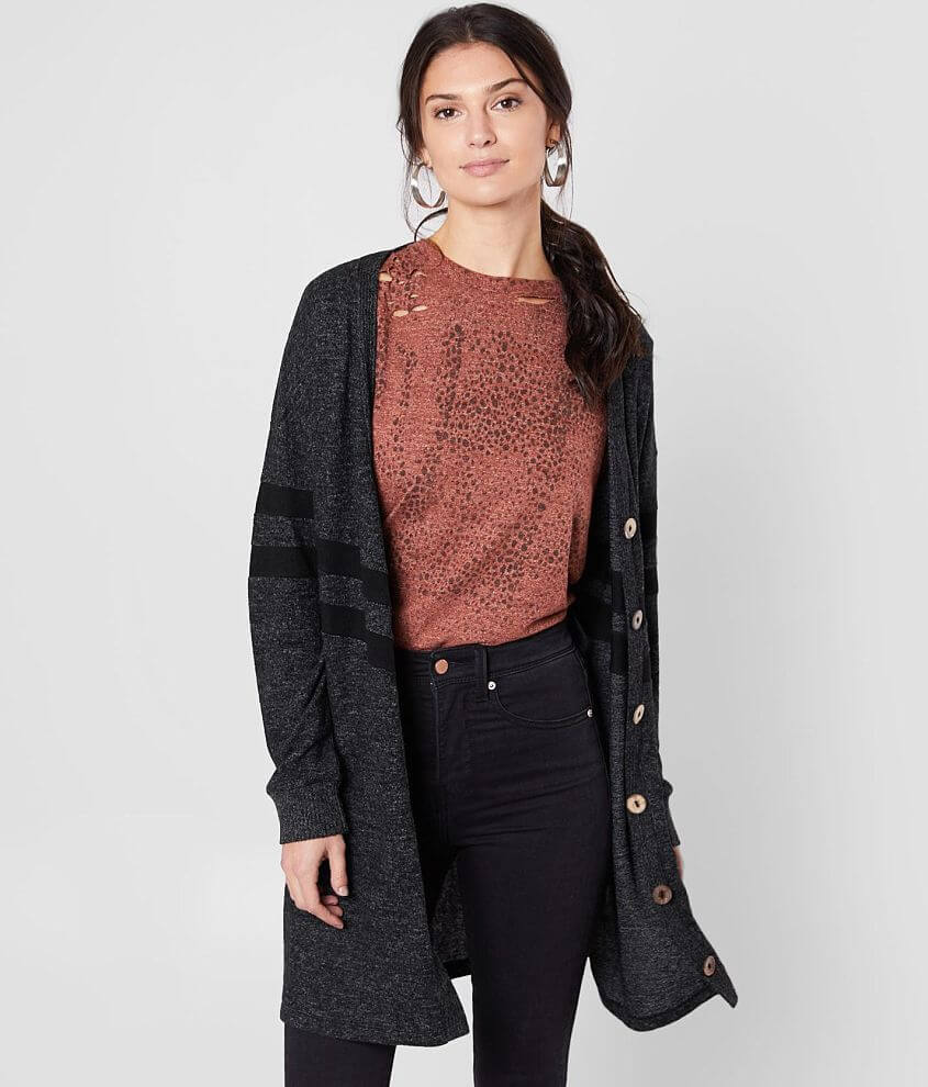 striped cardigan womens