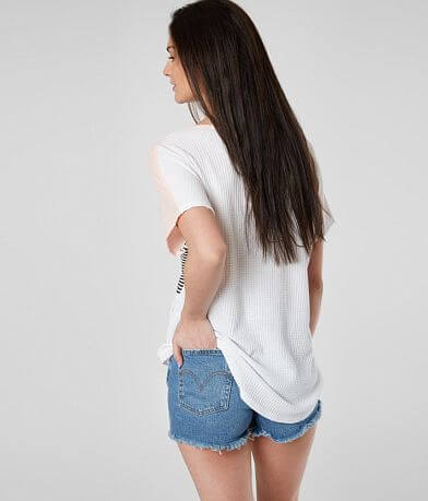 Daytrip Color Block Top back view