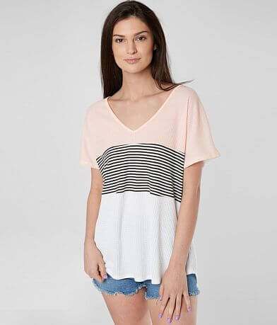Daytrip Color Block Top full right side view